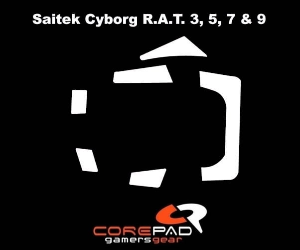 Ножки для мыши Corepad Saitek Cyborg R.A.T. 3, 5, 7, 9